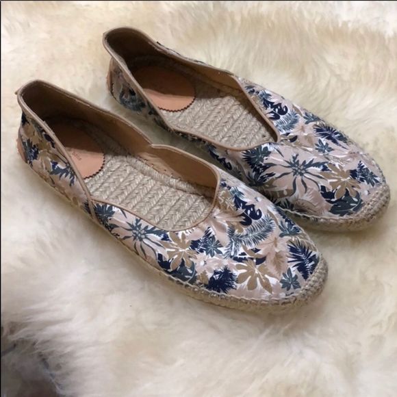 Rag & Bone Flower Printed Espadrilles Flats - Picture 2 of 7